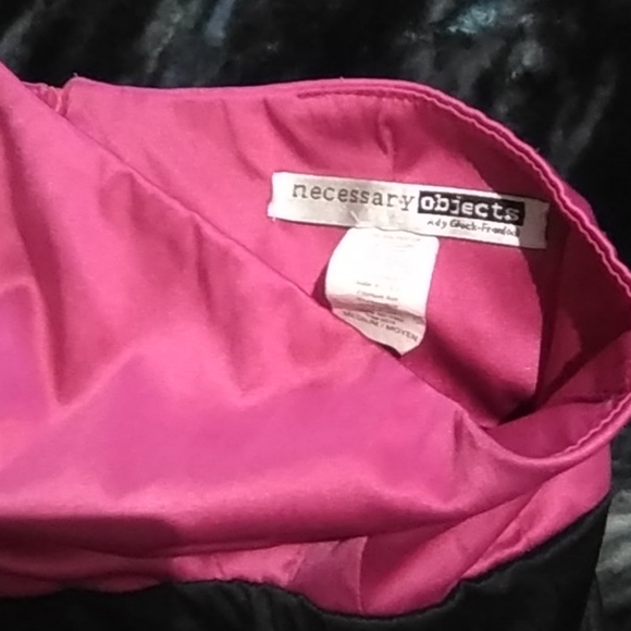 Woman's fancy necessary objects 1shoulder dress - Picture 3 of 5